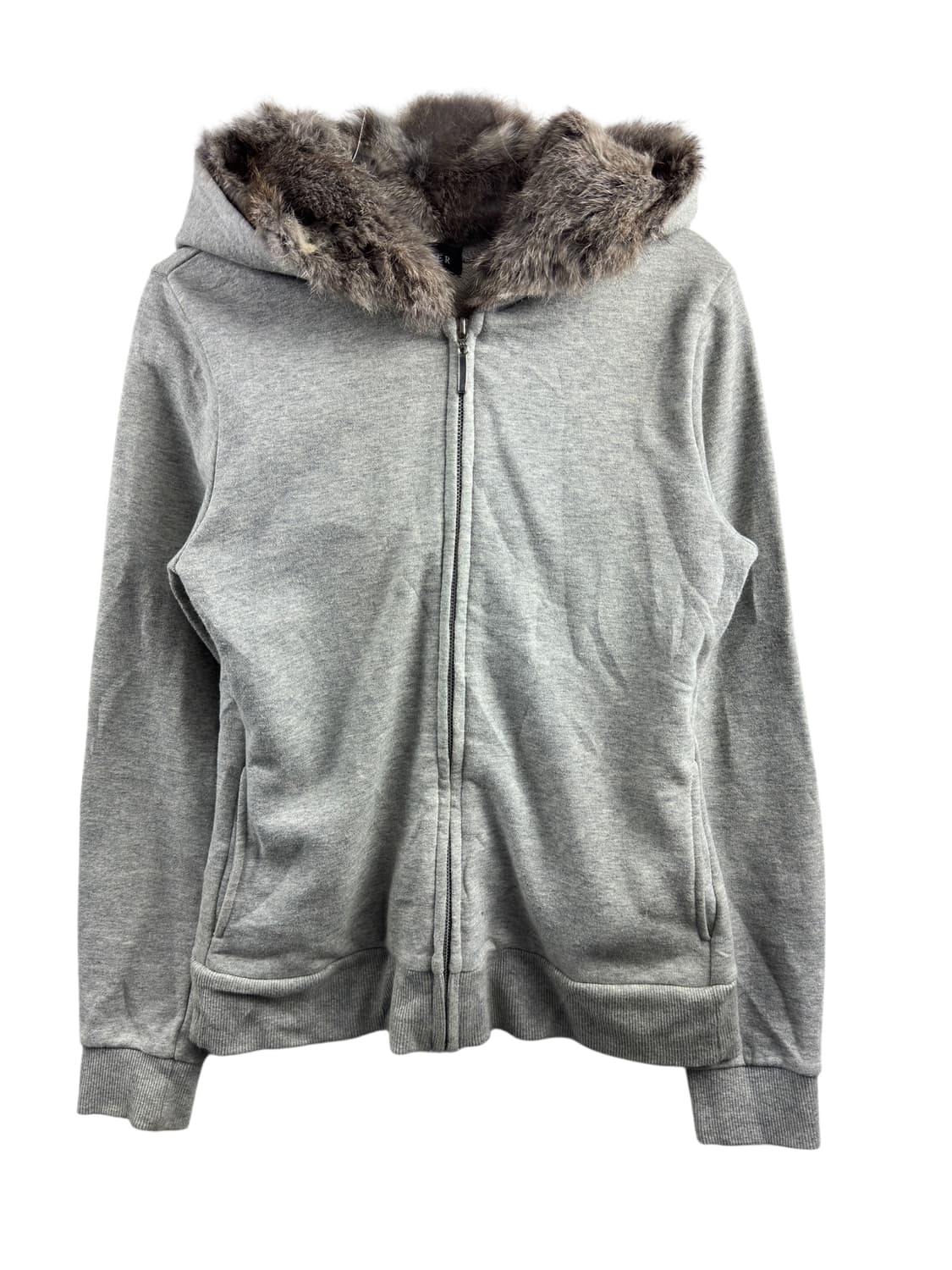 JPN Y2K 퍼 딱붙 후드집업1555 상품이미지2