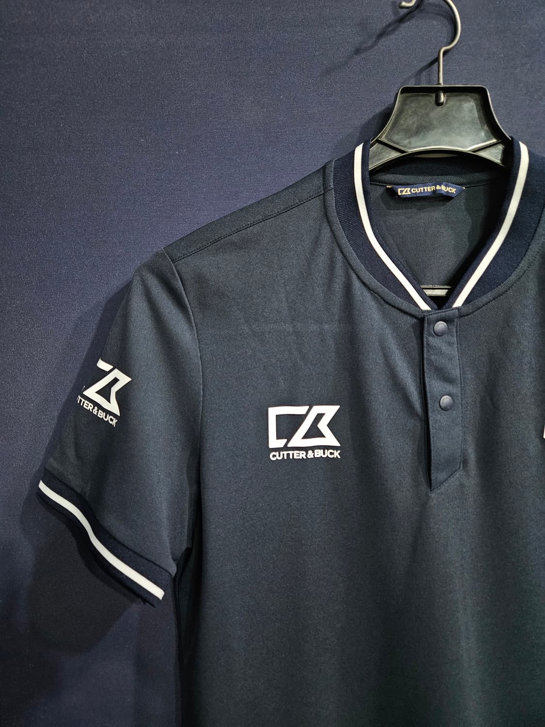 커터앤벅 그레이.네이비 남성 100 골프 반팔티  상품이미지8