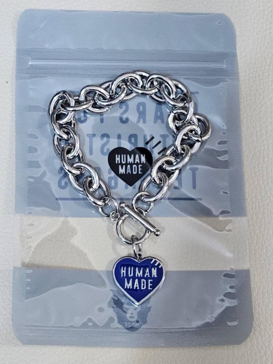 휴먼 메이드 X 걸스 돈 크라이 하트 참 브레이슬릿 상품이미지5