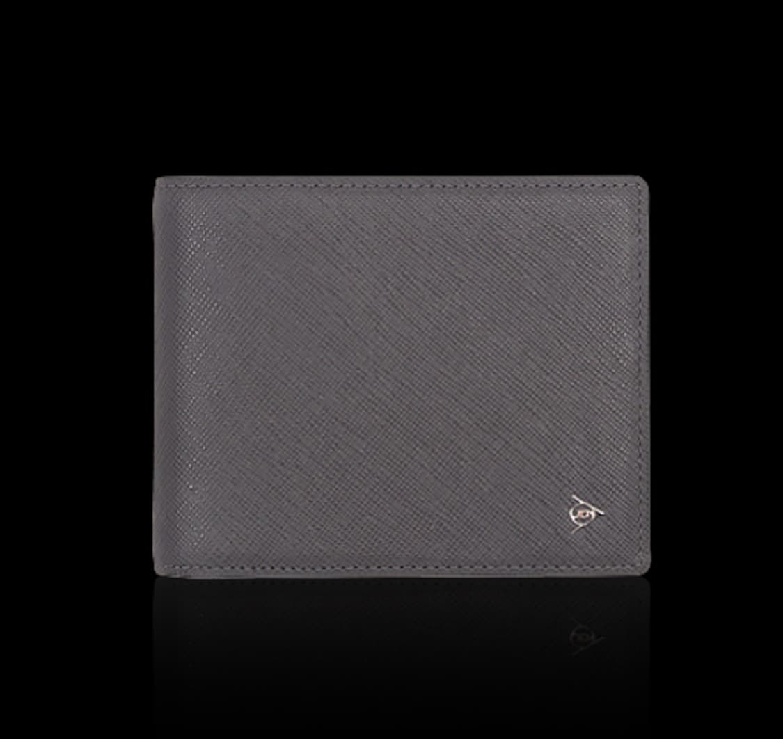 (던롭)남성용 소가죽 반지갑DL-WE104(GR)판매 상품이미지2