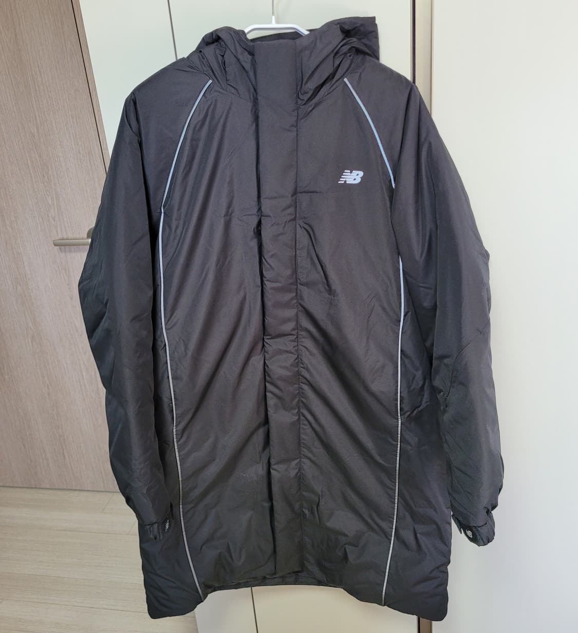 뉴발란스 롱패딩 블랙 XL, 105 상품이미지1