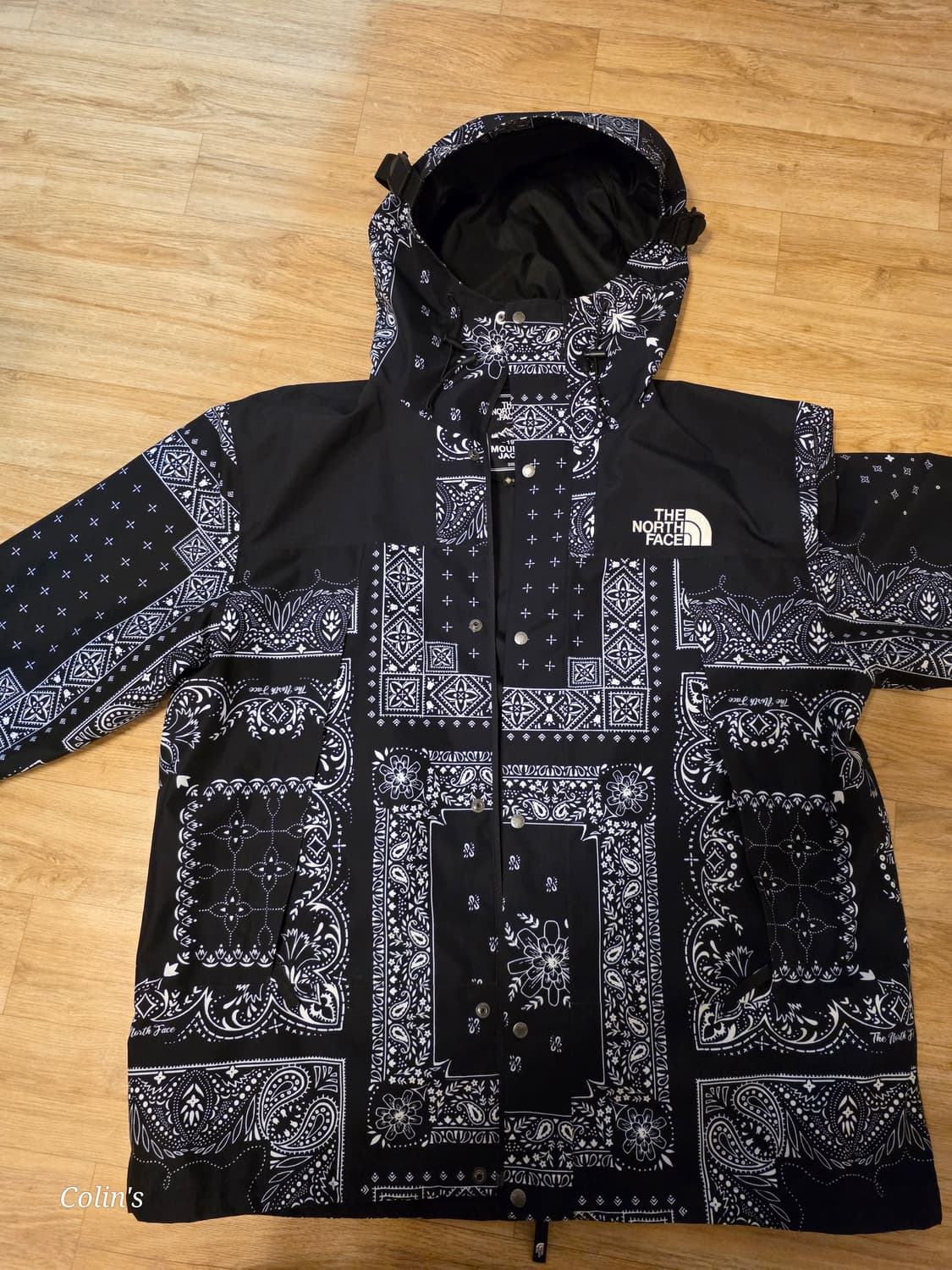 [풀컨디션] 노스페이스 1990 마운틴 자켓 반다나 블랙 3XL 상품이미지1