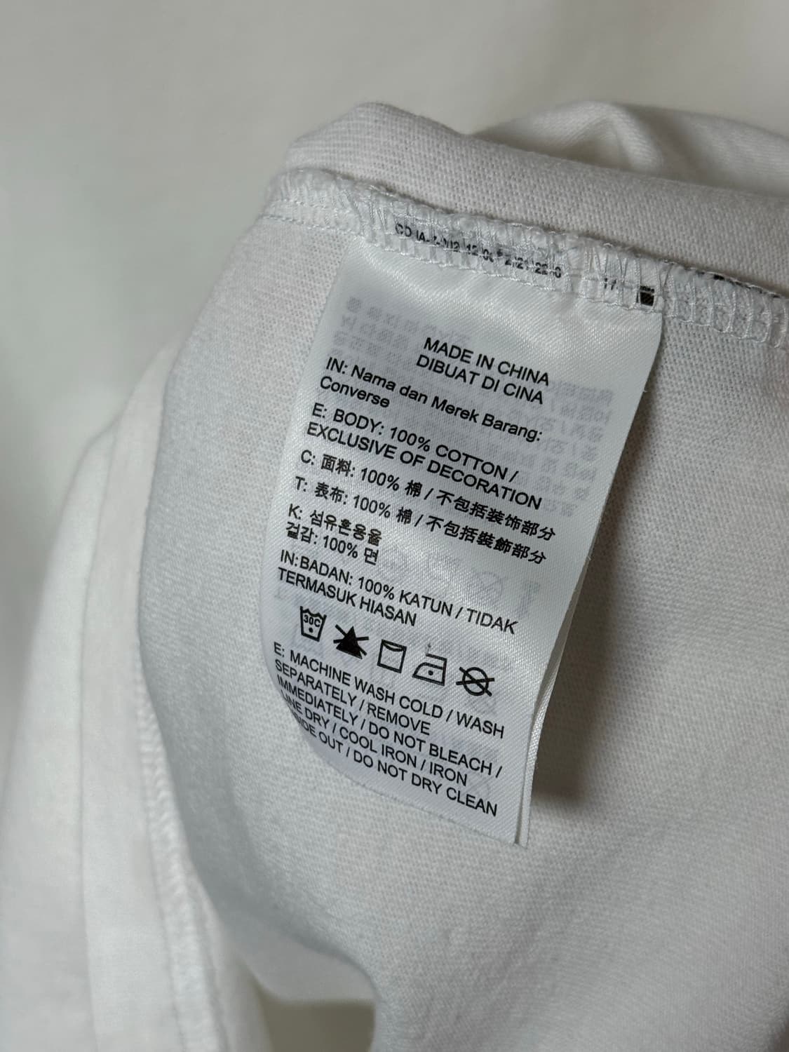 아더에러 x 컨버스 콜라보 티셔츠(105) 상품이미지5