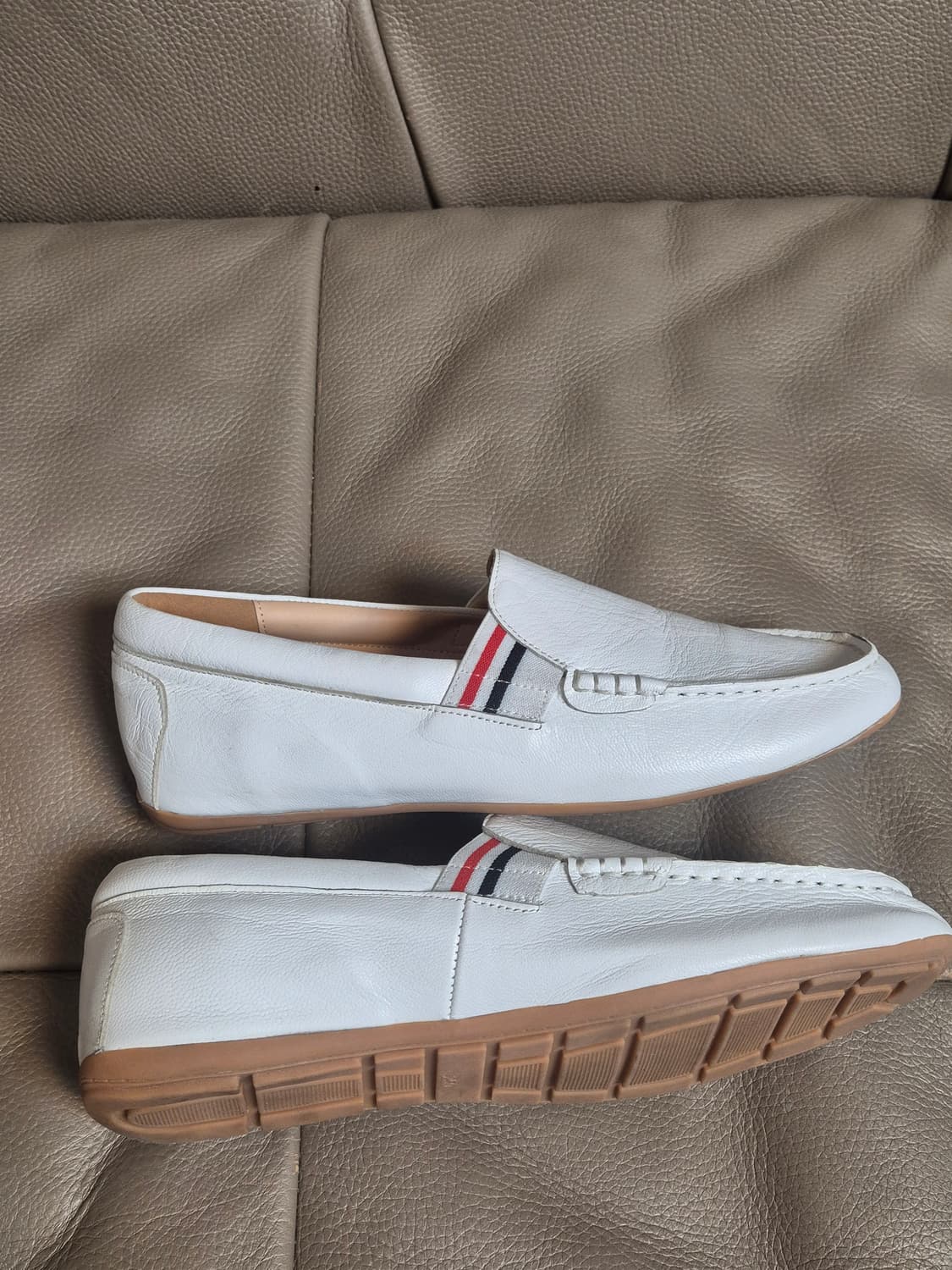 엘칸토 소가죽 쿠션 드라이빙 슈즈. 여성 250 상품이미지3