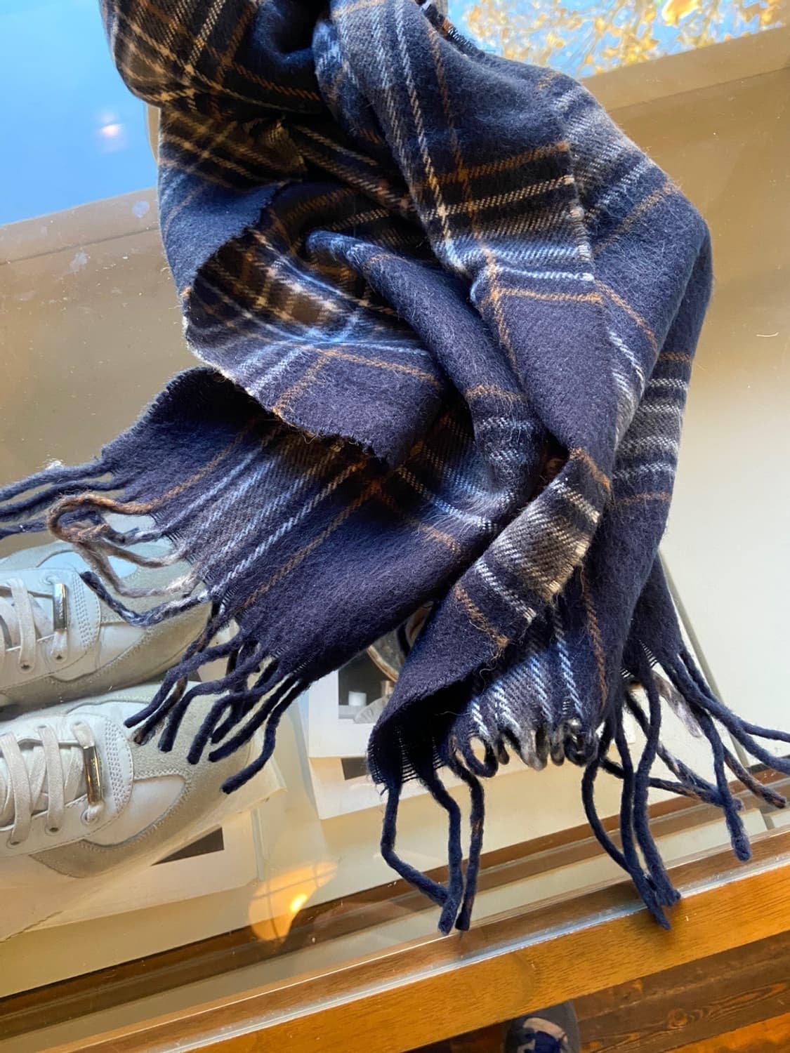 닥스 스코티쉬 캐시미어 머플러 상품이미지4