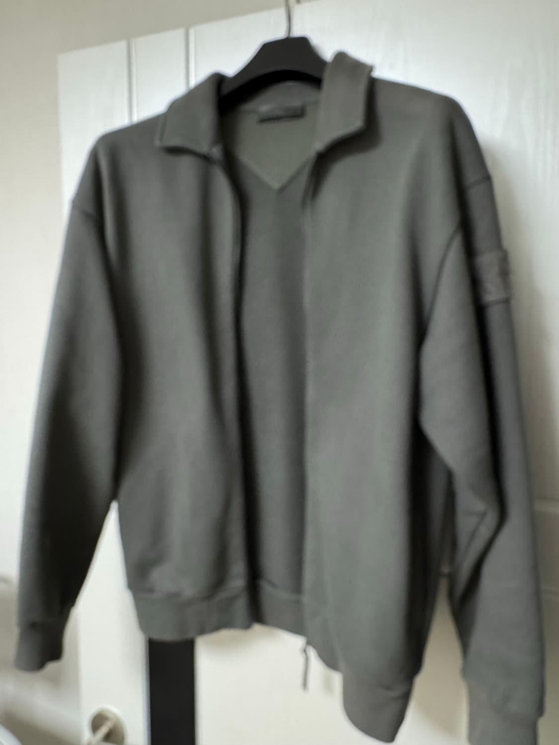 [L] 스톤아일랜드 고스트피스 코튼 저지 집업 자켓 상품이미지2