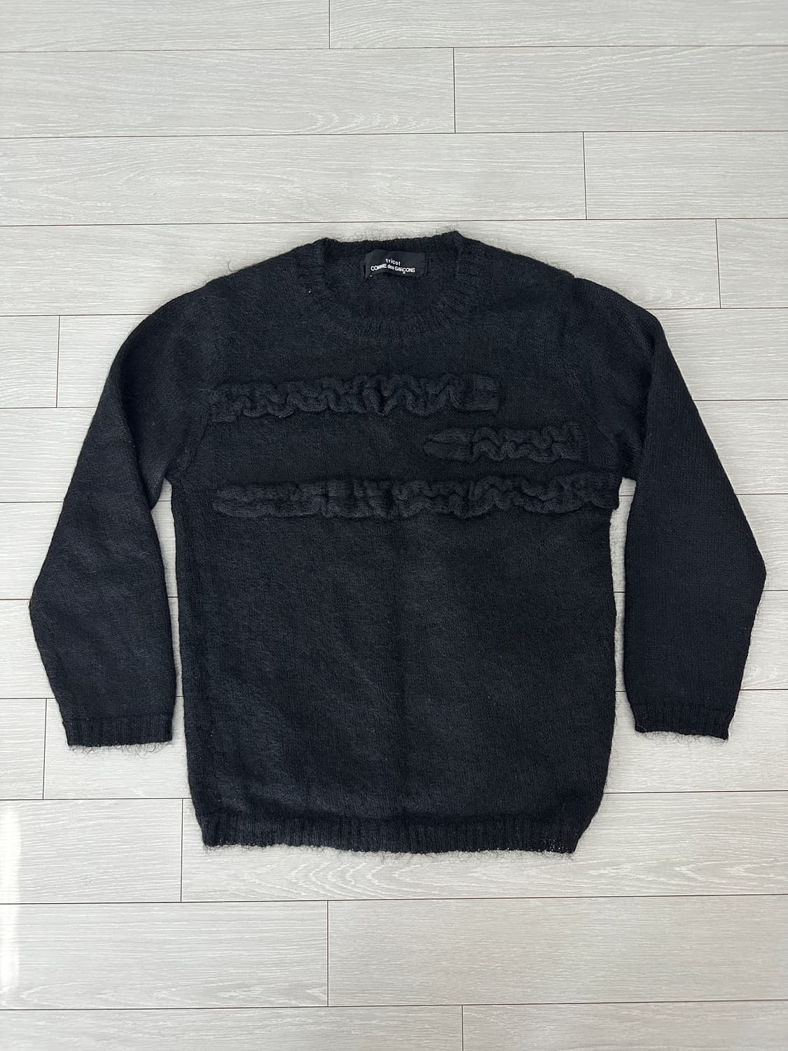 꼼데가르송 트리콧 니트 상품이미지1