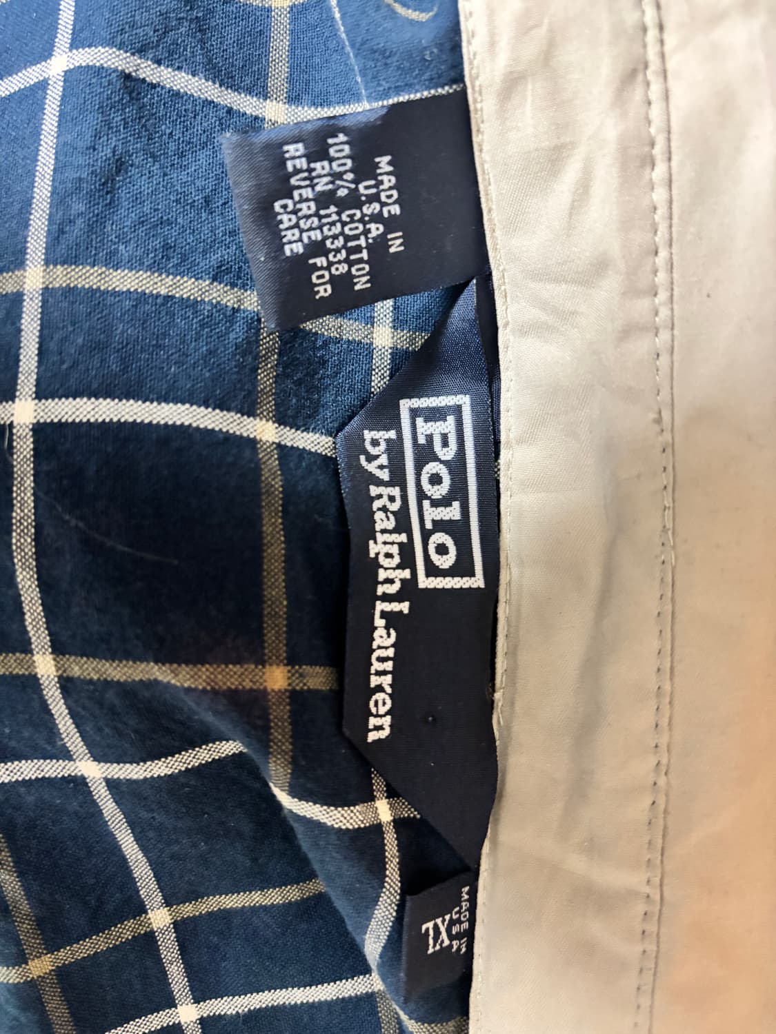 폴로 랄프로렌 스윙톱 자켓 TX 베이지(미국) 상품이미지5