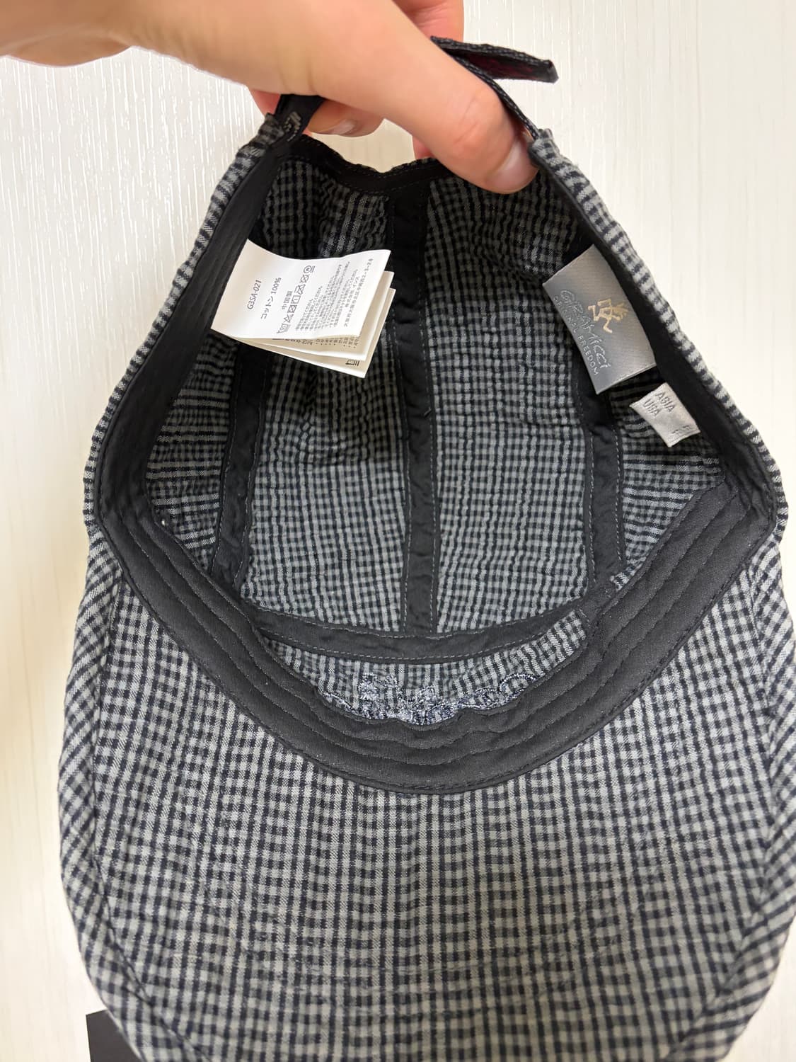 그라미치 시어서커 캐니언캡 모자 상품이미지4