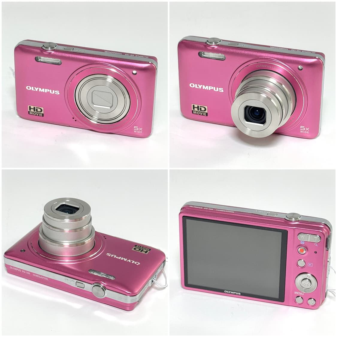 올림푸스 VG-130 핑크 빈티지디카 상품이미지3