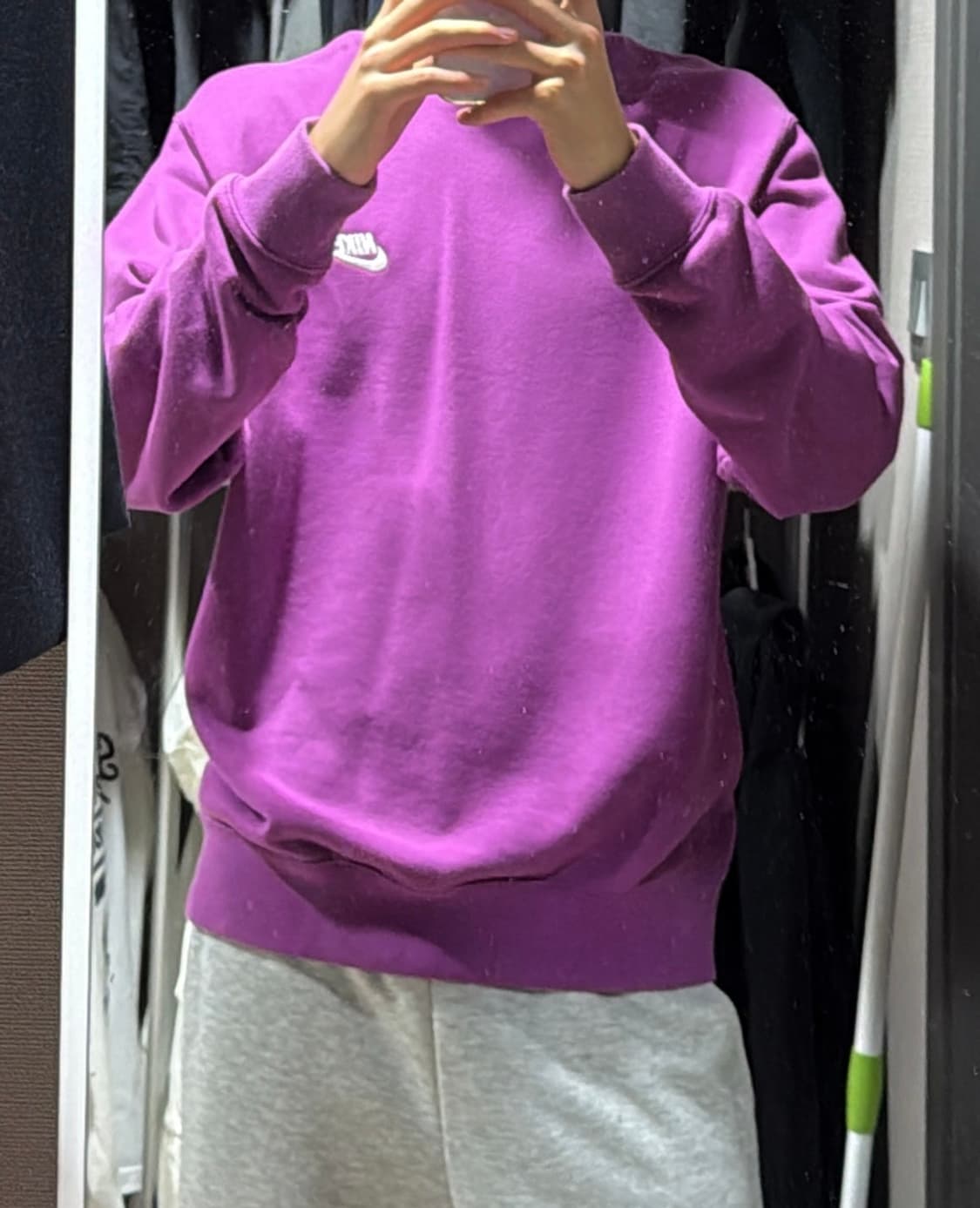 나이키 퍼플 맨투맨 상품이미지3