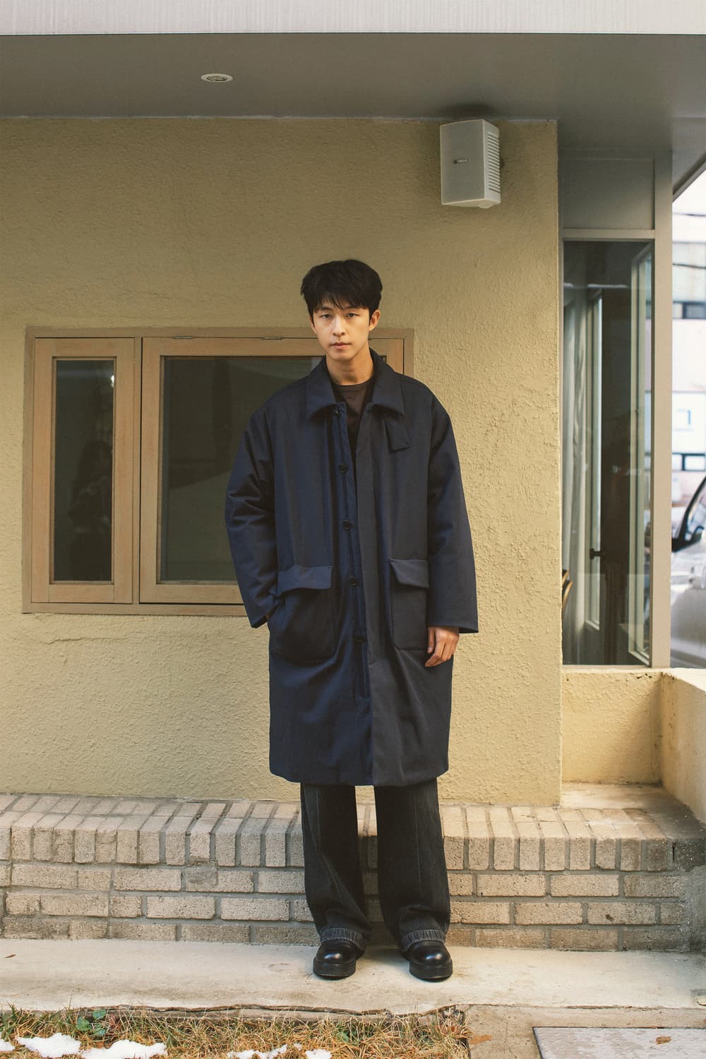 어나더오피스 다운 롱코트 상품이미지1