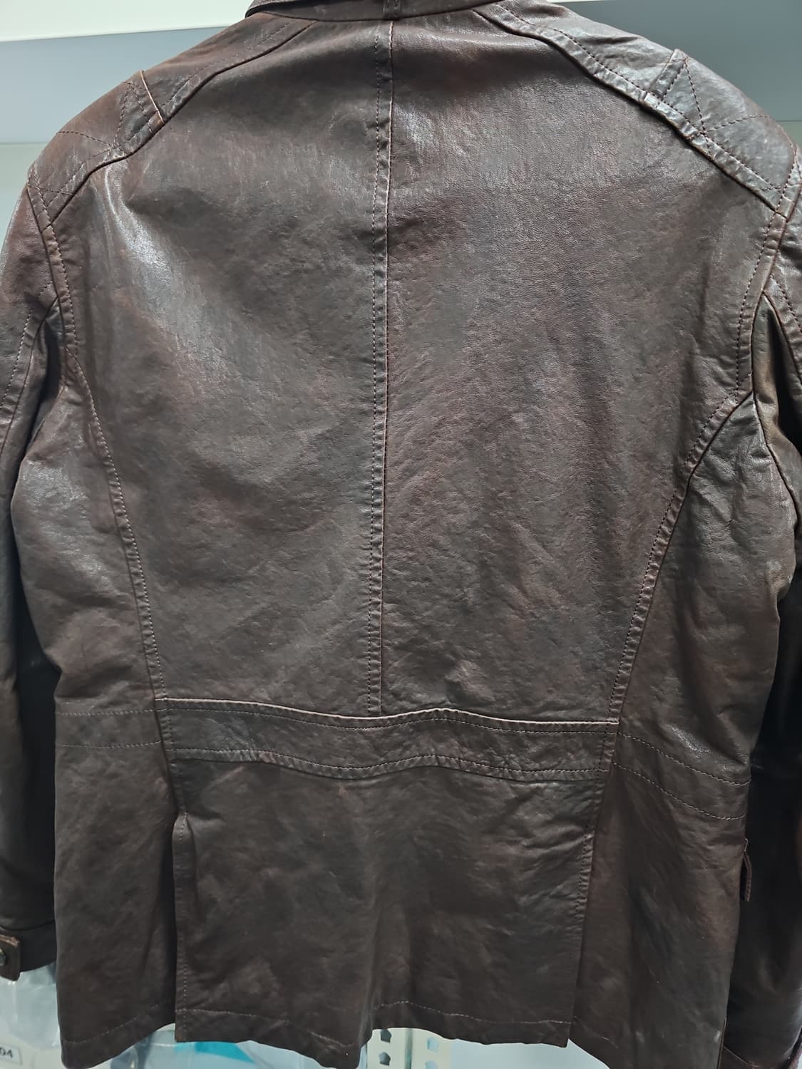 킨록 정품 남성 가죽자켓 가죽 잠바 100사이즈 팝니다  상품이미지3