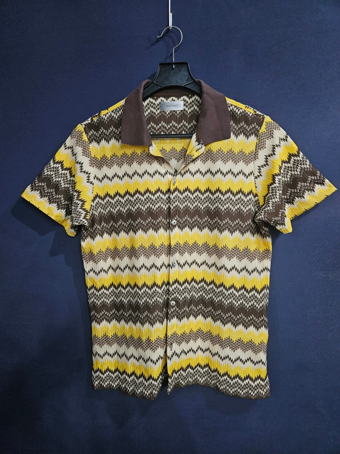 메종미네드 문양패턴 남성 100 반팔셔츠  상품이미지1