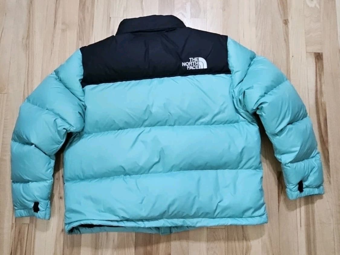 노스페이스 레트로 눕시 700 패딩 아쿠아 블루 XL 상품이미지6