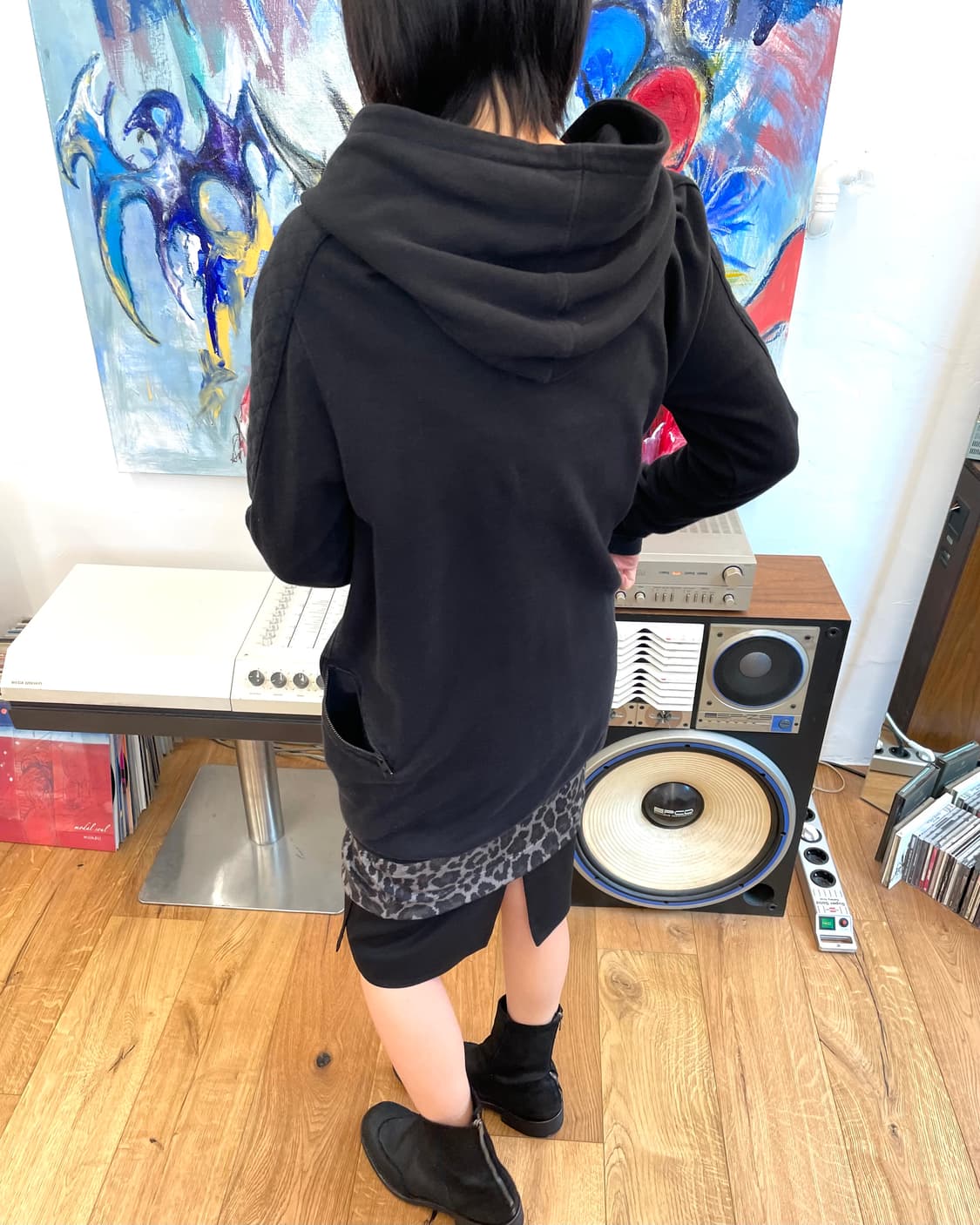 [36] 올세인츠 롱 후드 자켓 상품이미지5