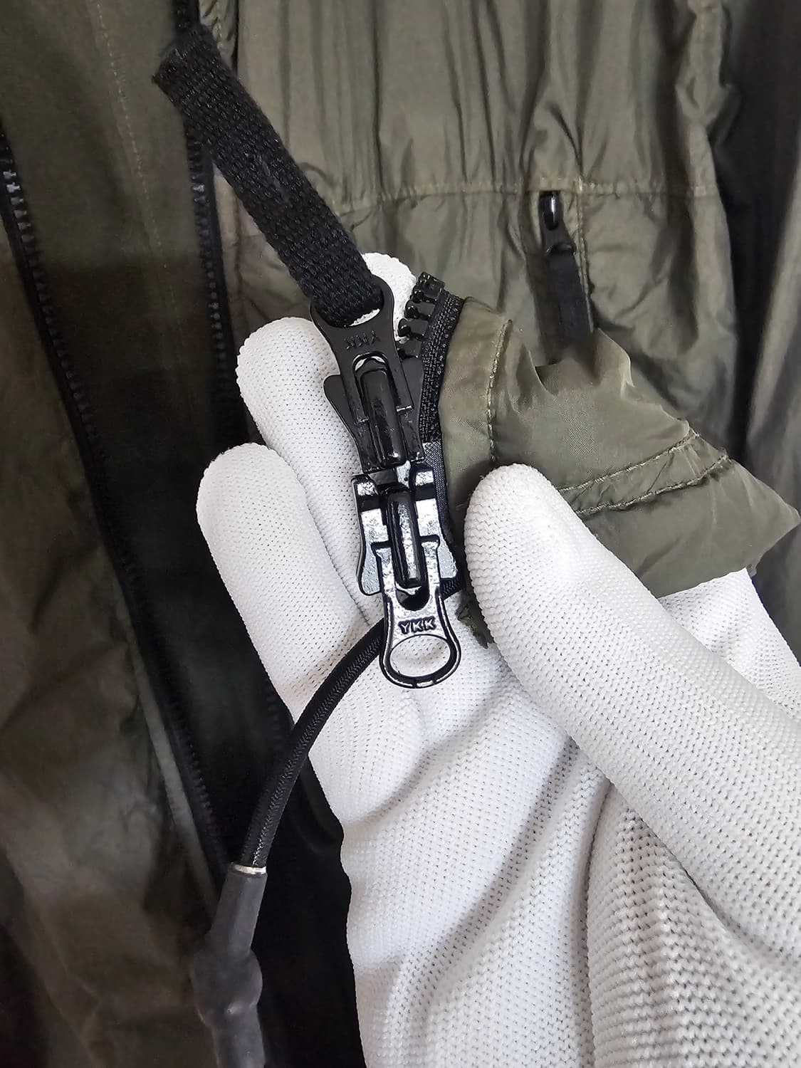 스톤아일랜드 크링클랩스 롱 후드 자켓 상품이미지6