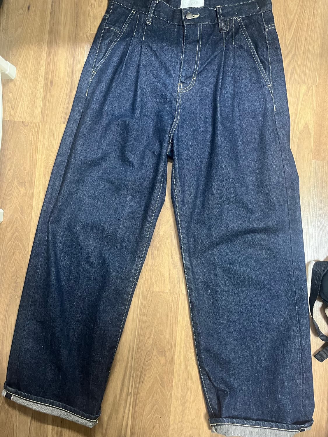 포트너스 카이하라 와이드 셀비지 데님 상품이미지2