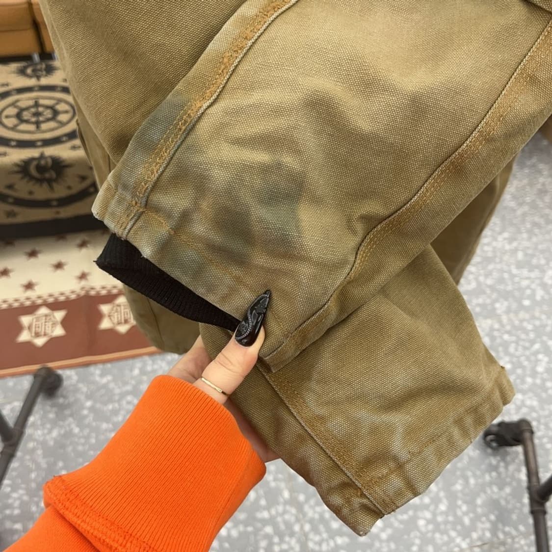 칼하트 시베리안 빈티지 털모자 패딩 파카 S C08618 상품이미지8