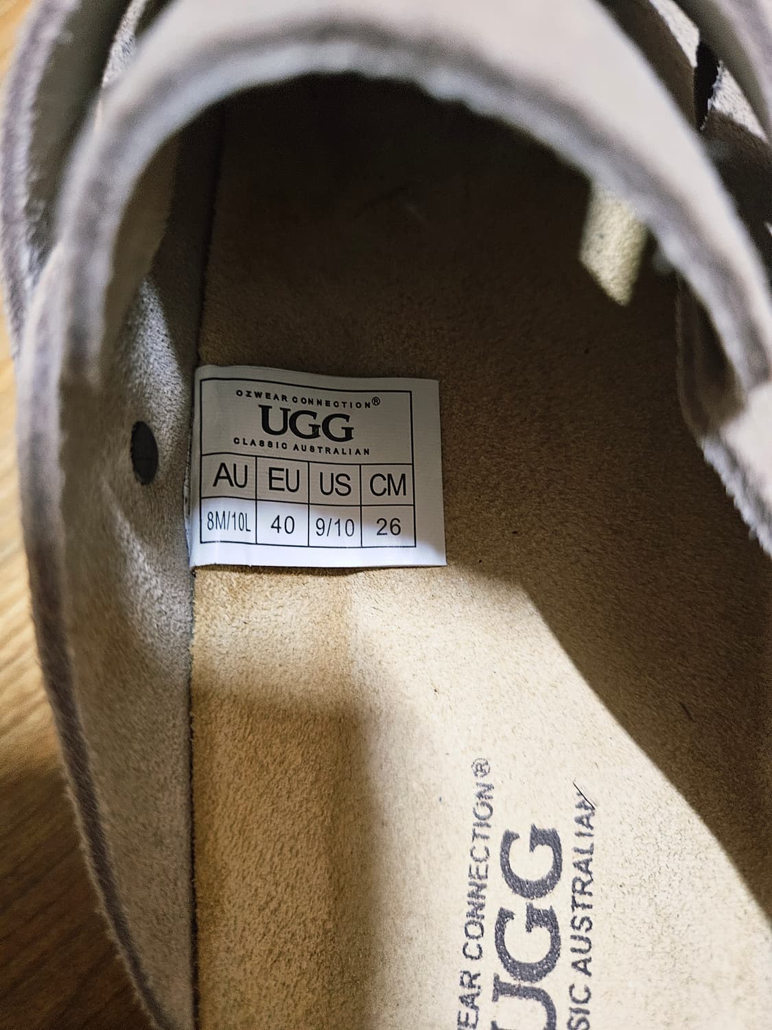 어그 보스턴 타우페 40사이즈 상품이미지2