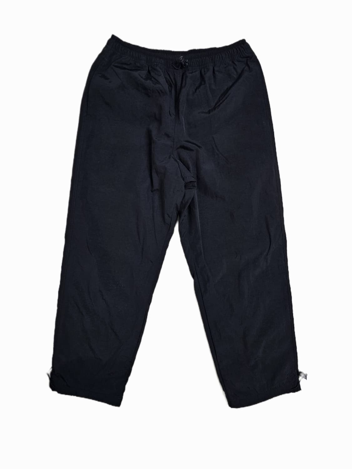 ​[2] 슬릭앤이지 블랙 나일론 기모 로키 팬츠 상품이미지1