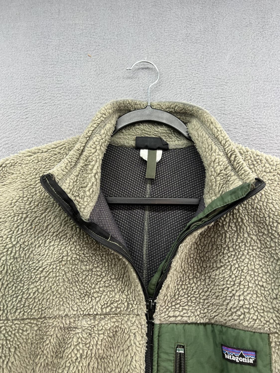 파타고니아 클래식 레트로-X 플리스 자켓 파일 그린 상품이미지4