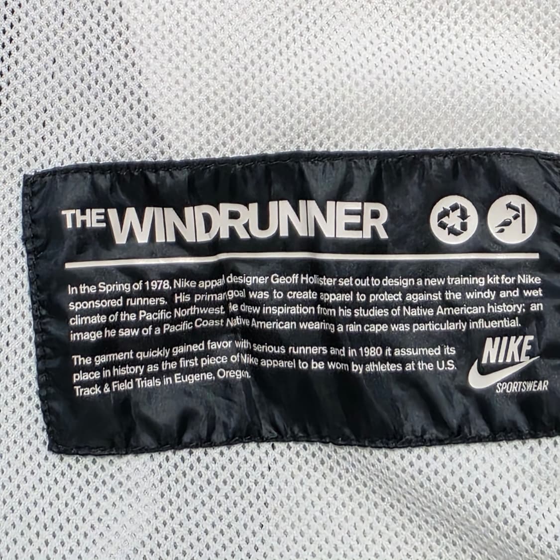 1761[나이키]nsw 윈드러너 자켓 343425-030 상품이미지8