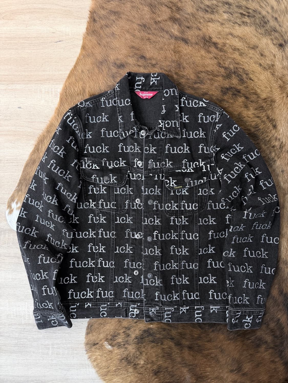 슈프림 fuck 트랙커 데님자켓 상품이미지3