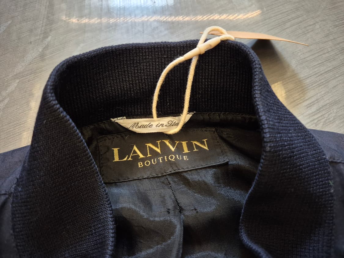 90s LANVIN 블루종 자켓 상품이미지7