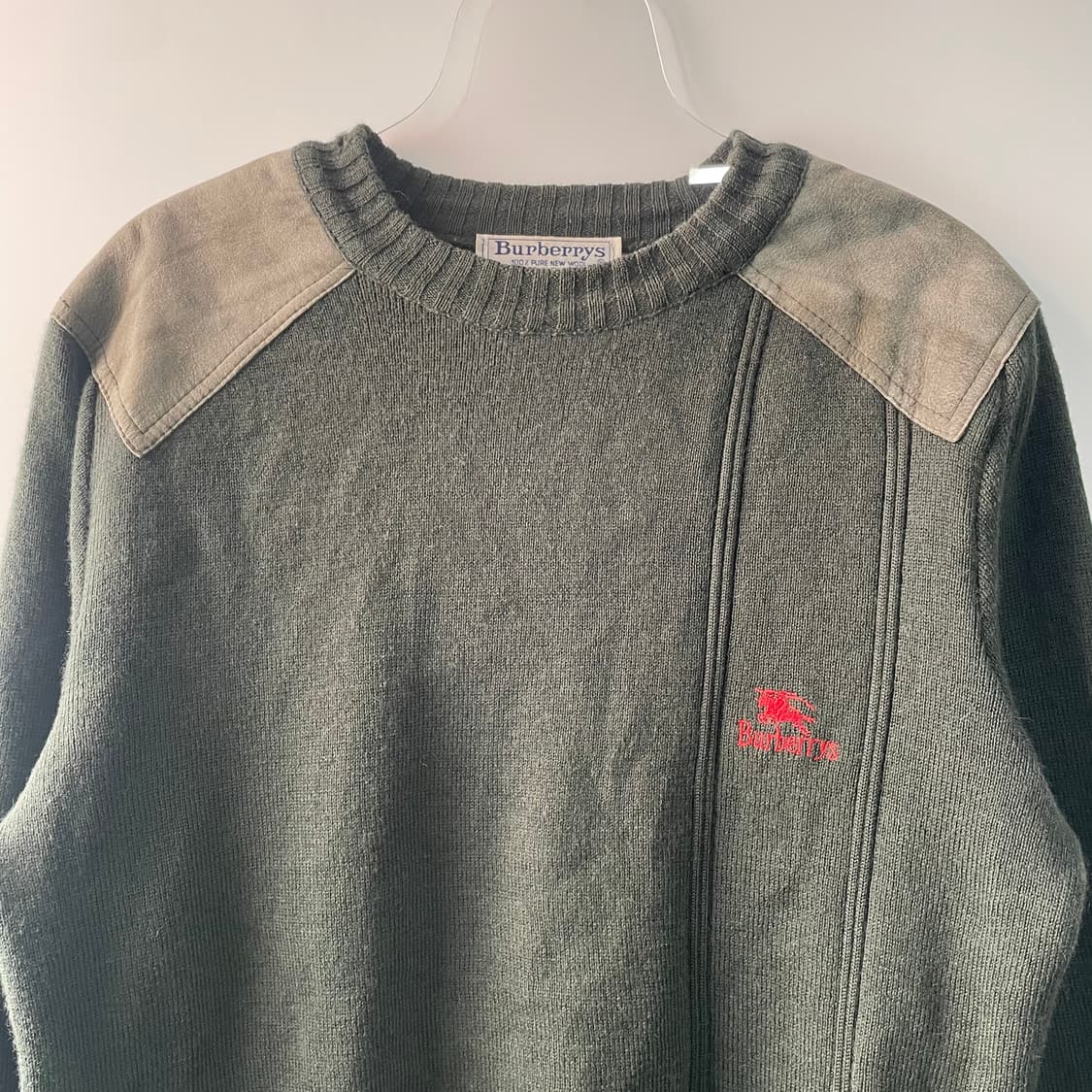 90s 버버리 코만도 니트 상품이미지2