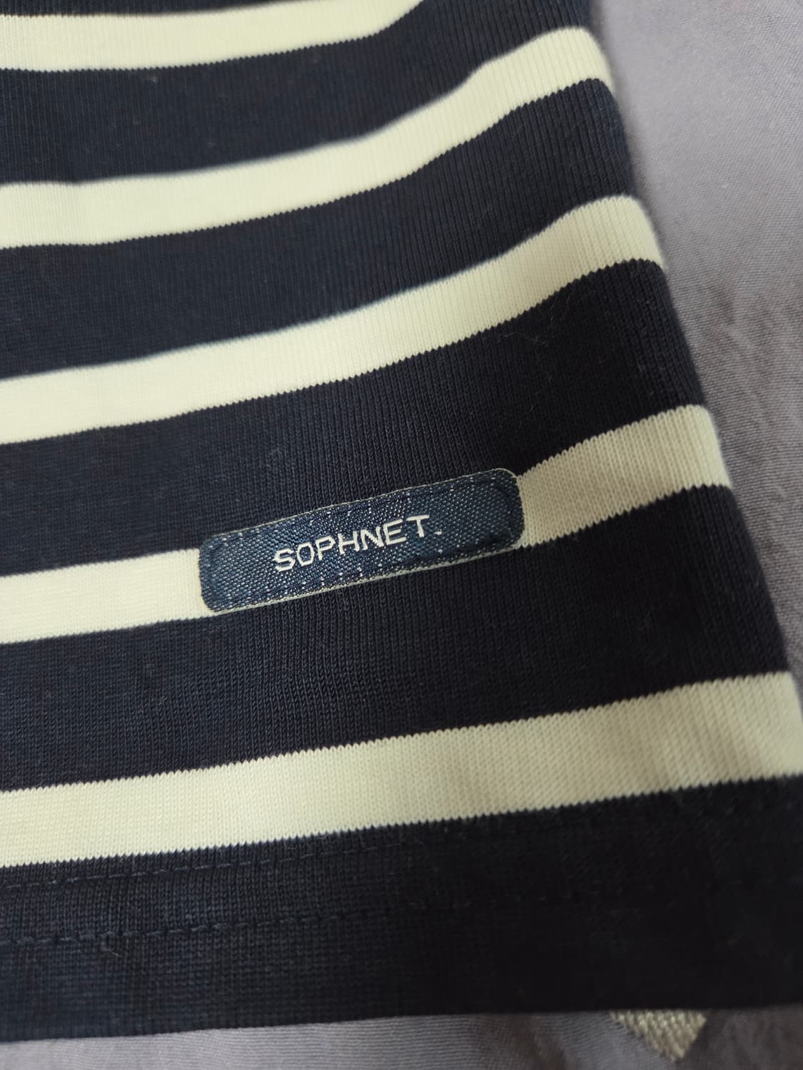 소프넷 sophnet 스트라이프 반팔 티셔츠 XL 상품이미지4