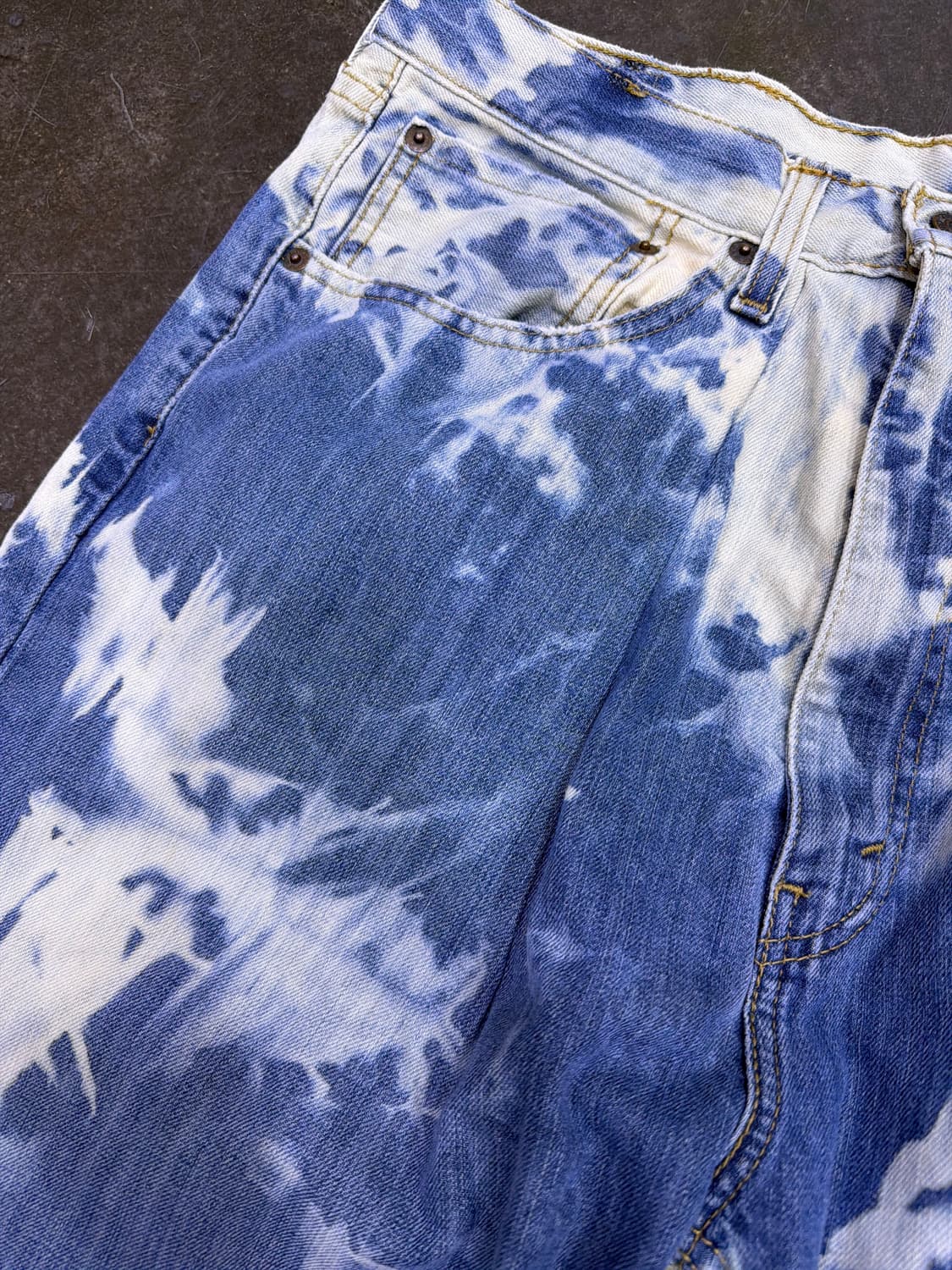 리바이스 505 빈티지 타이다이 멕시코 메이드 데님팬츠 42(34) 상품이미지5