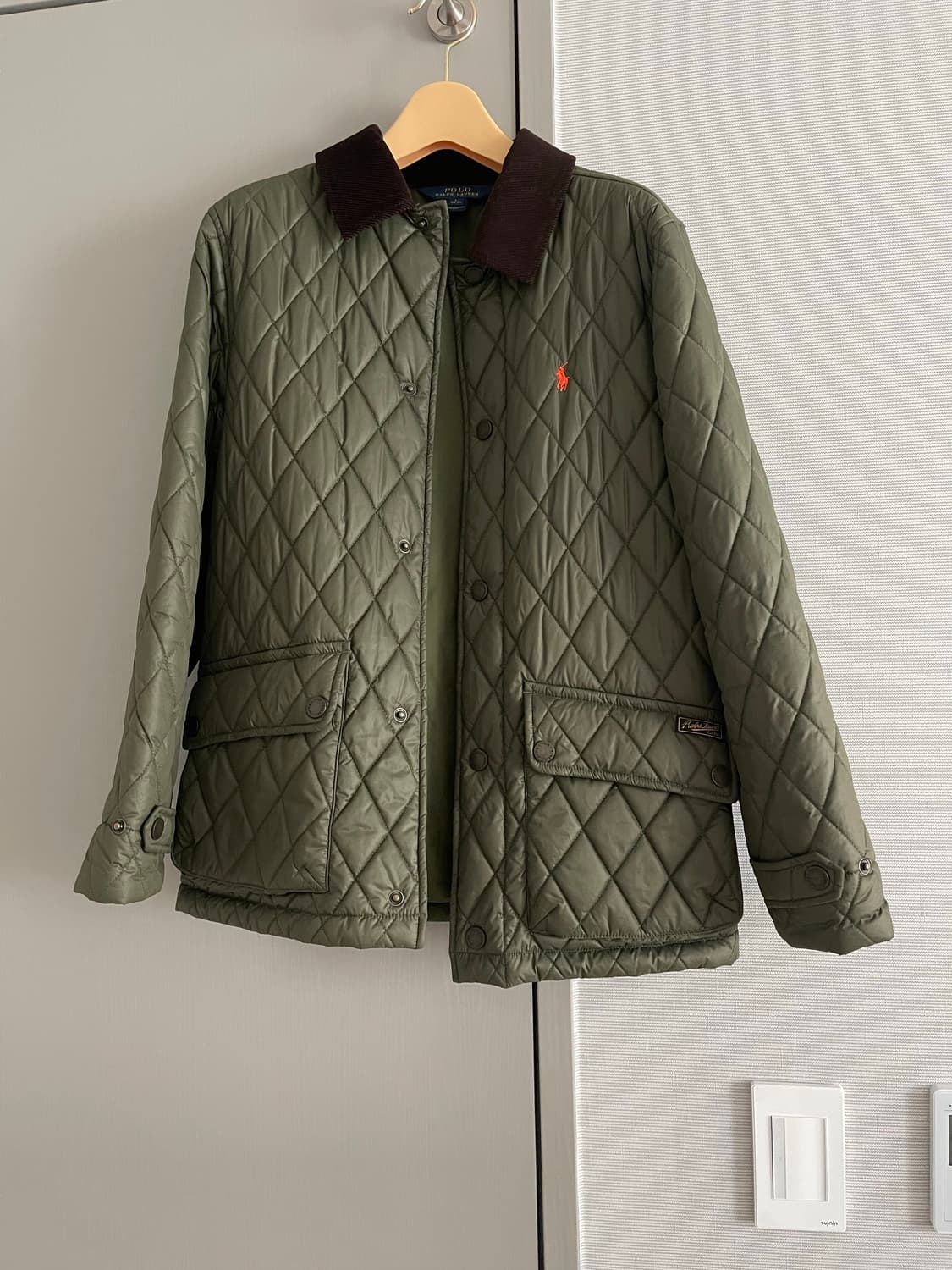 폴로 퀼팅자켓 상품이미지1