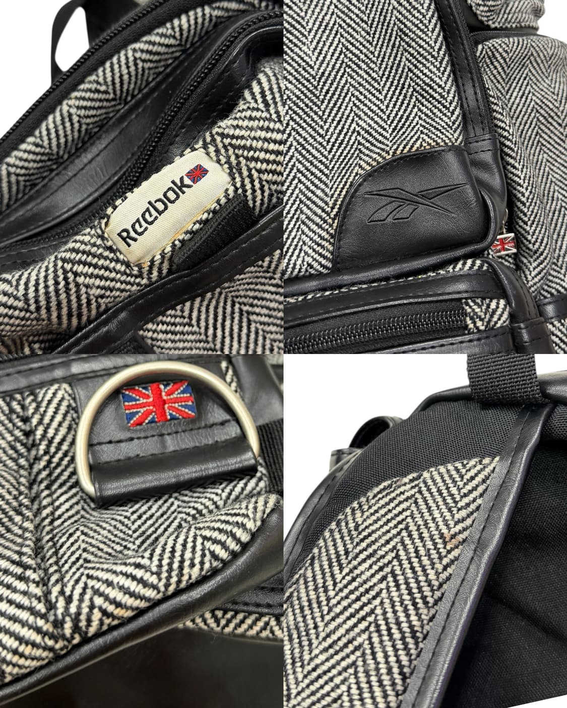 리복 올드스쿨 Y2K 헤링본 백팩 가방 상품이미지7