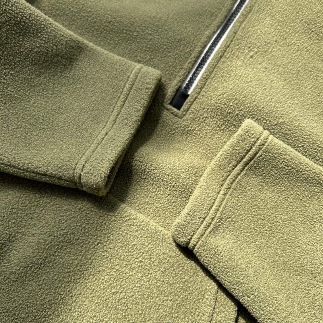 노스페이스 카키 플리스 아노락 상품이미지7