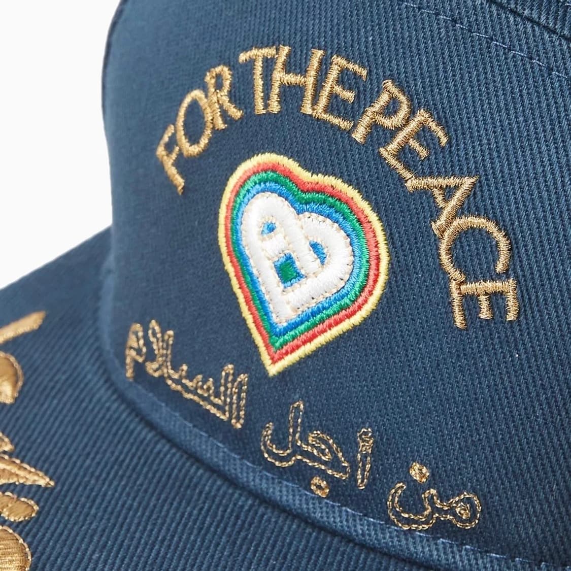 카사블랑카 FOR THE PEACE 자수 캡 모자 네이비 O/S 상품이미지3