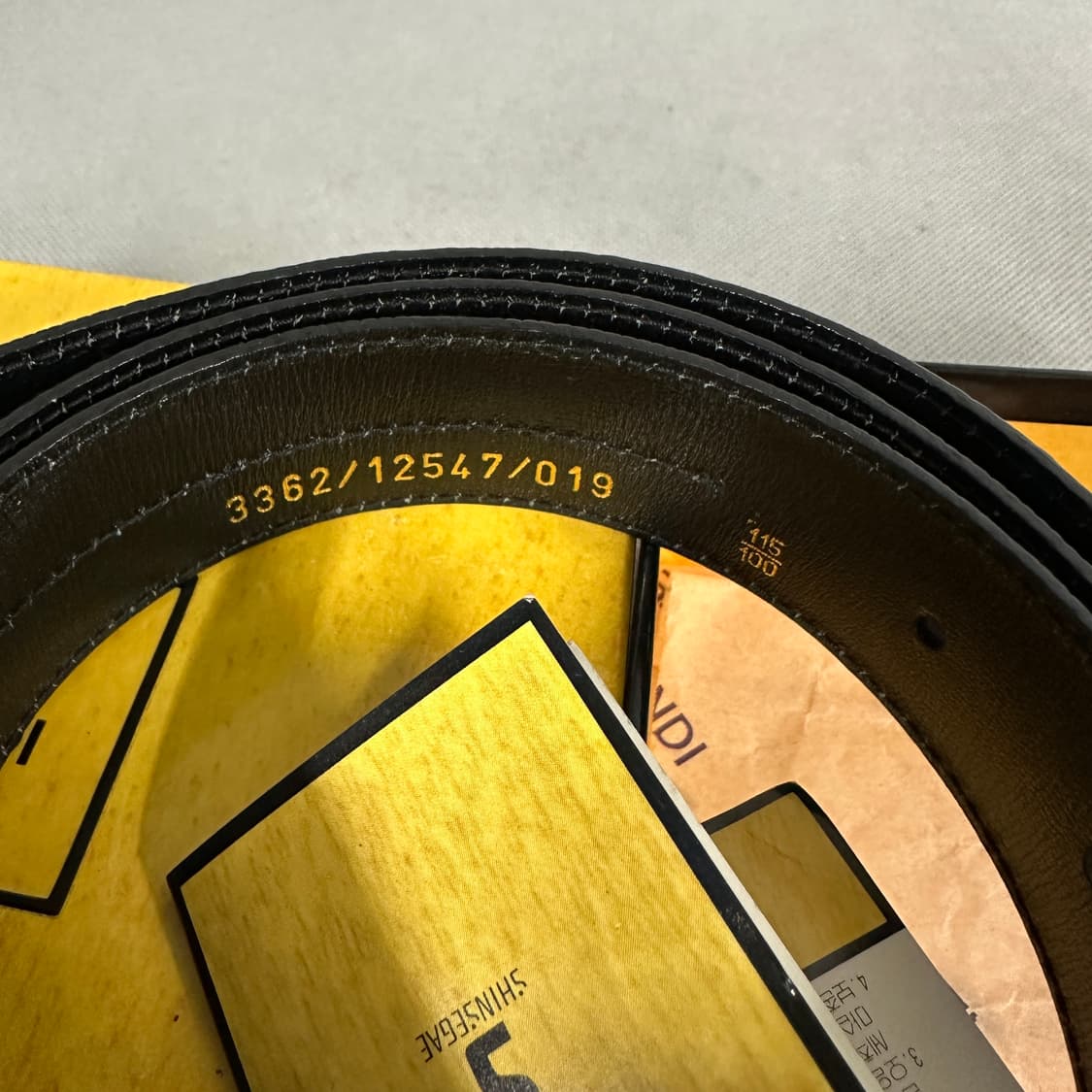 90s 빈티지 펜디 벨트 상품이미지3