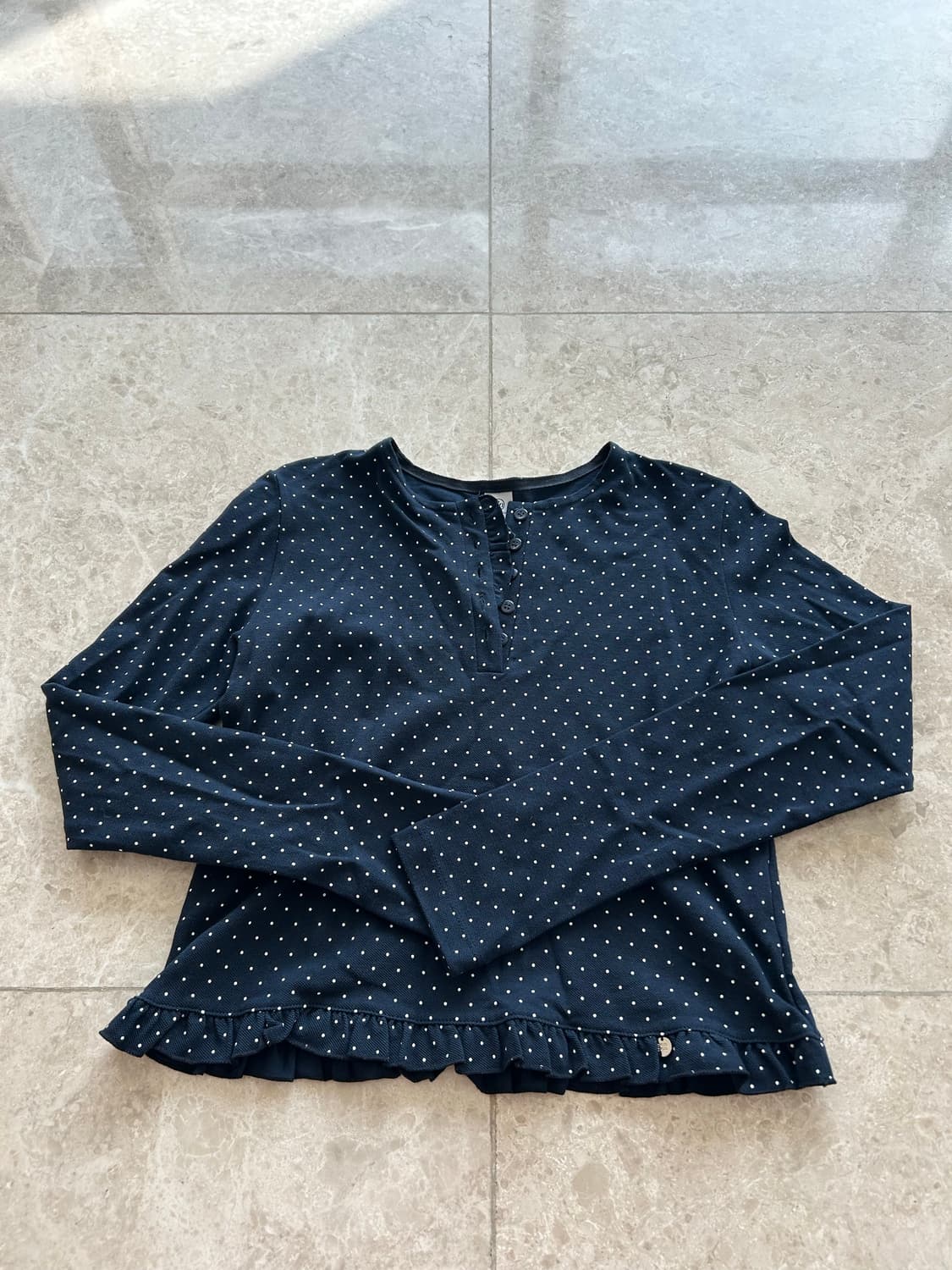 론론 도트 롱 슬리브 상품이미지4