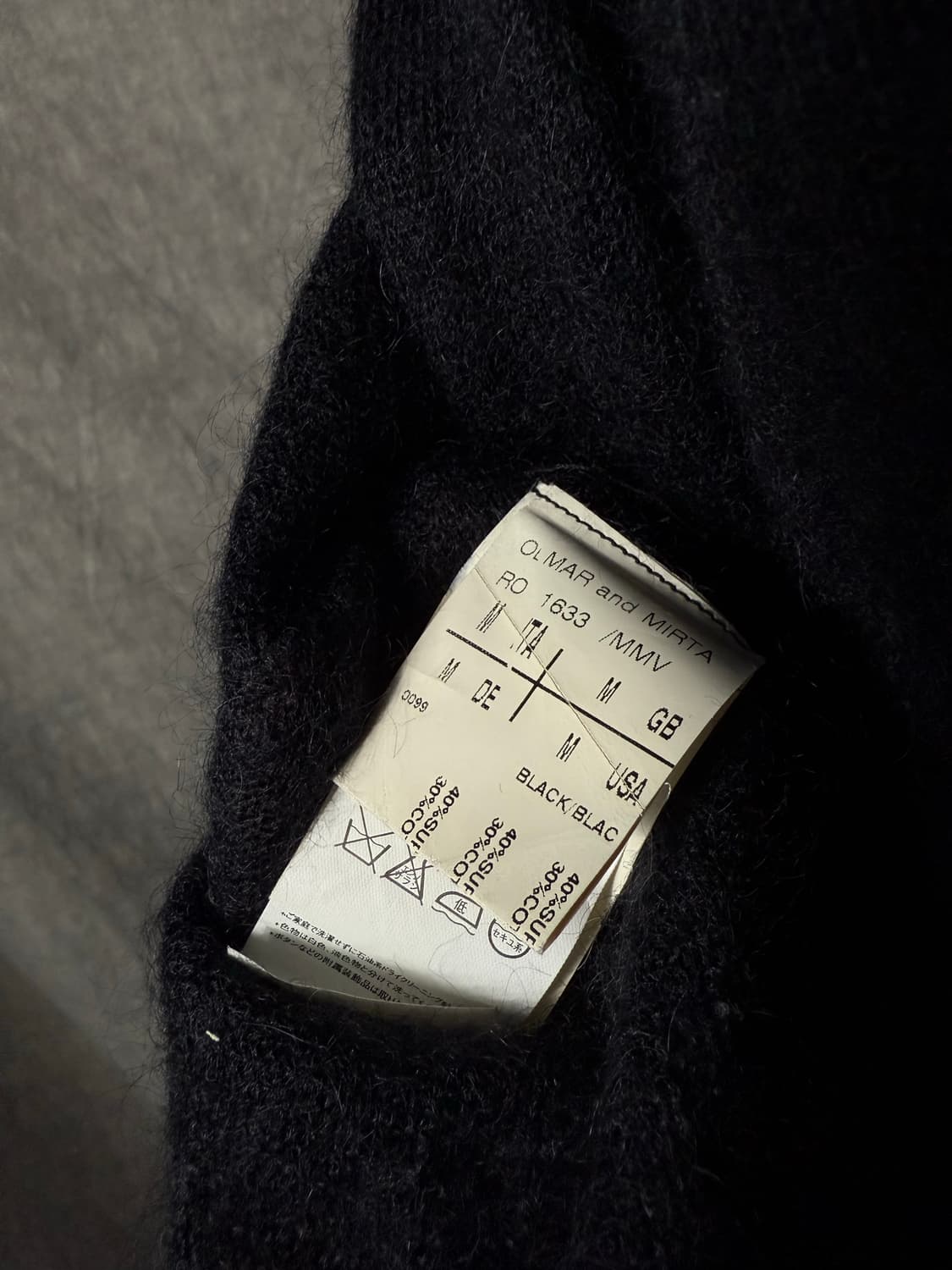 Rick Owens FW06 Draped Cardigan 상품이미지8