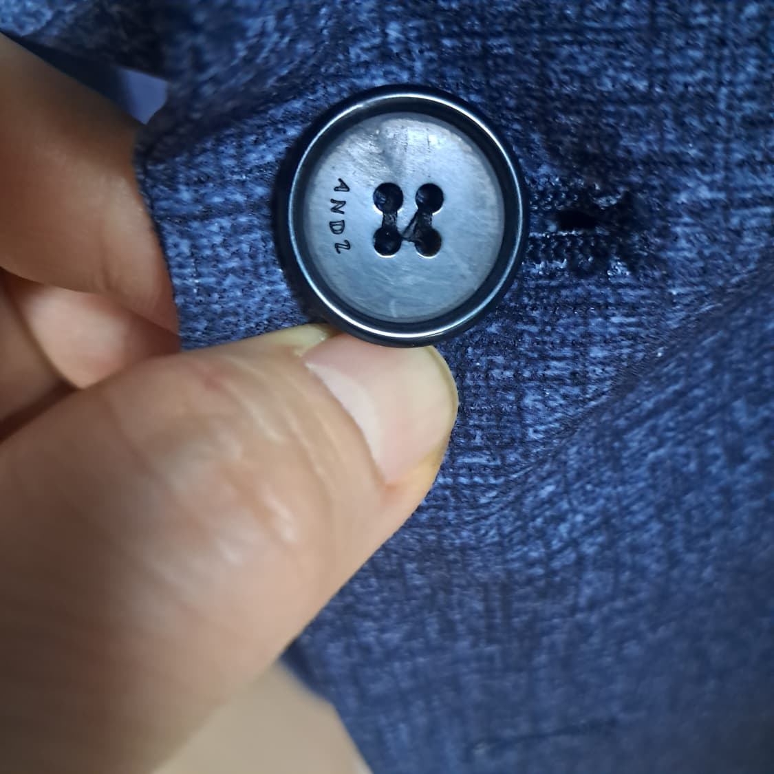 (라벨만 뗀 새제품)AND Z 라이트 남성 네이비 자켓 95 상품이미지5