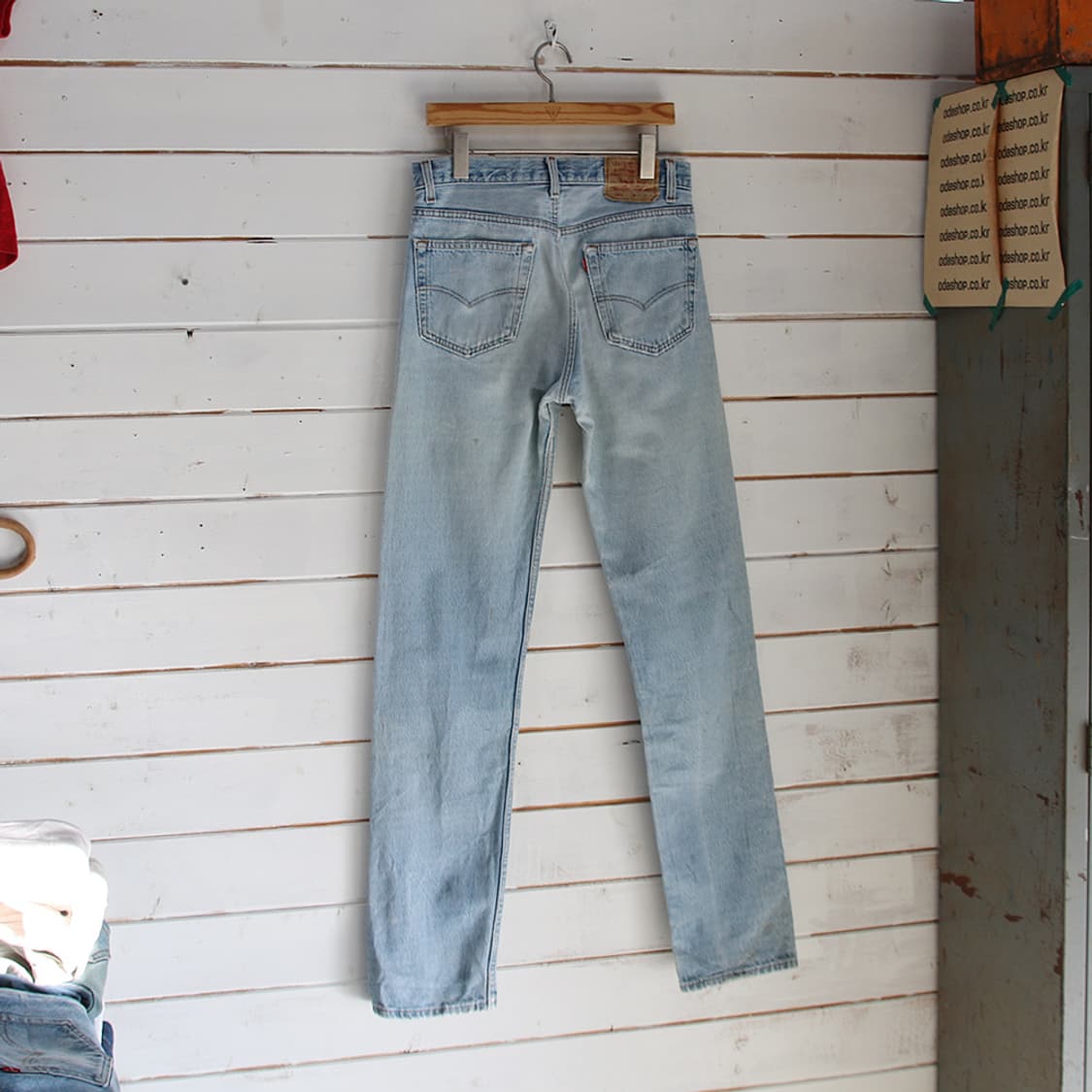 (착용컷) 90's 리바이스 501 (남성용 30) 상품이미지3