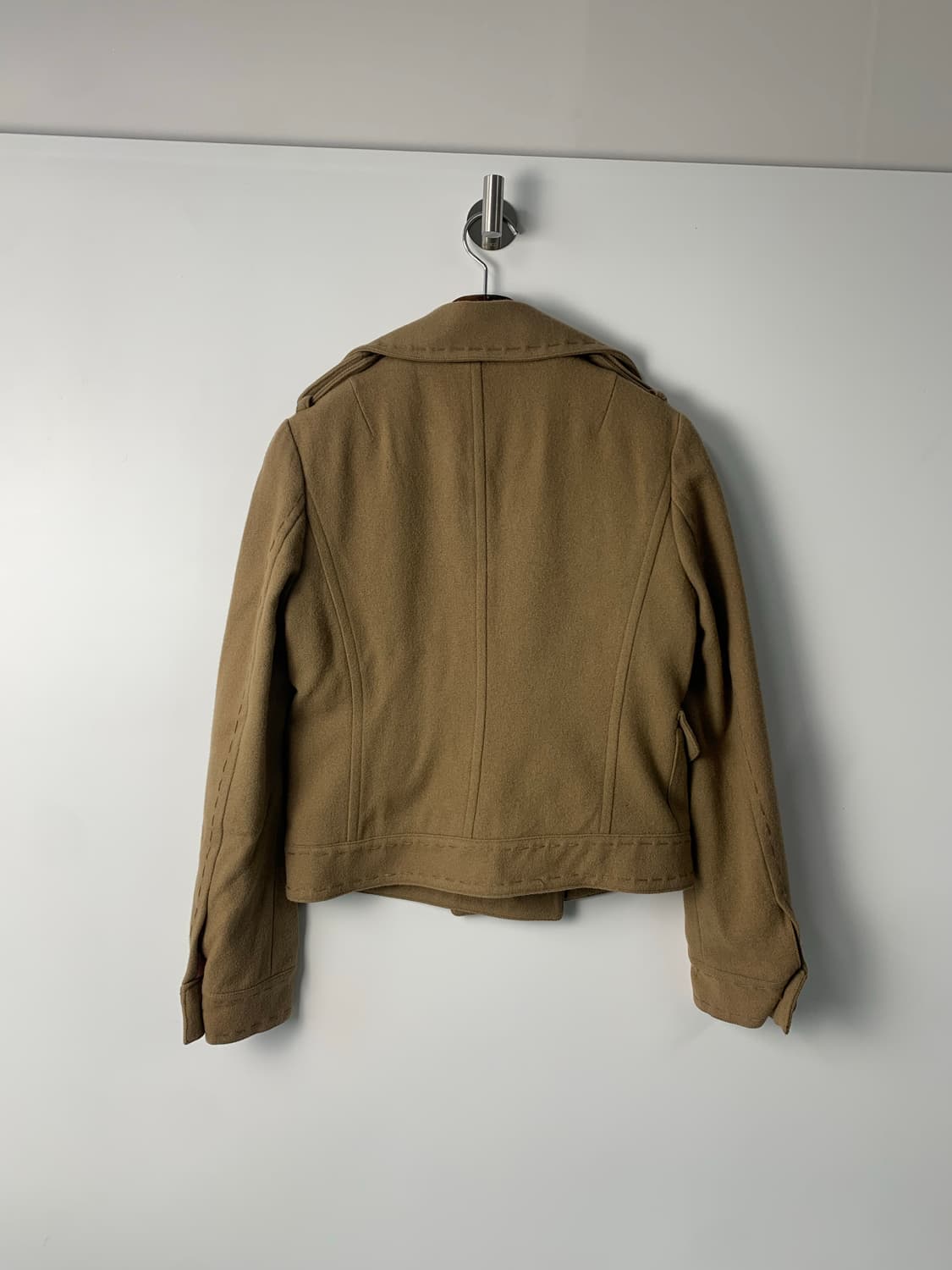 빈폴 베이지 더블 숏 코트 상품이미지4