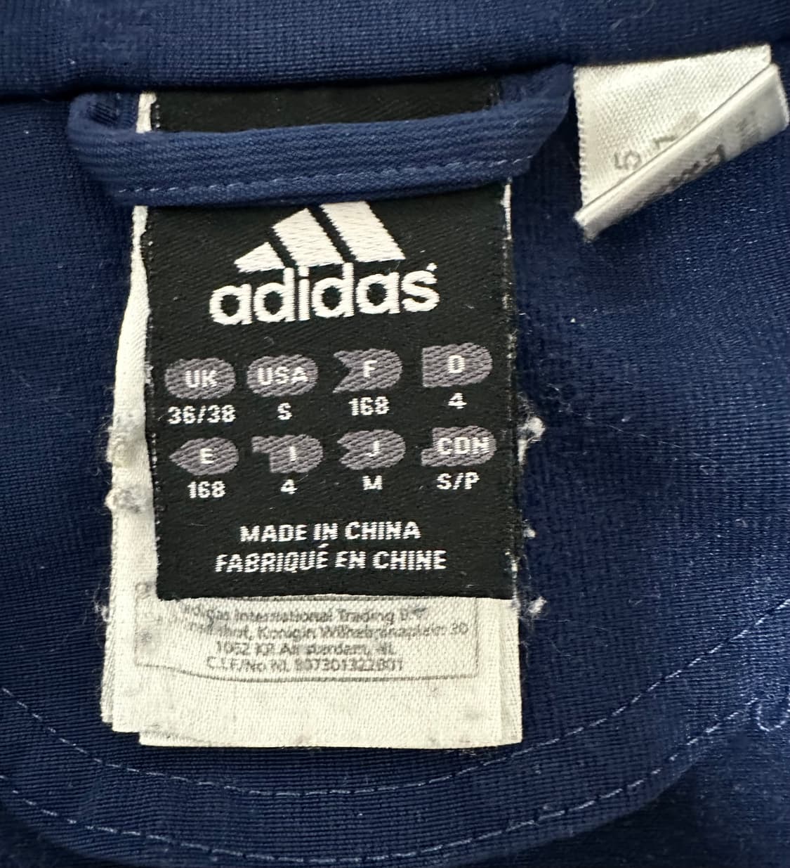 아디다스 레알마드리드 반집업 트랙탑 상품이미지6