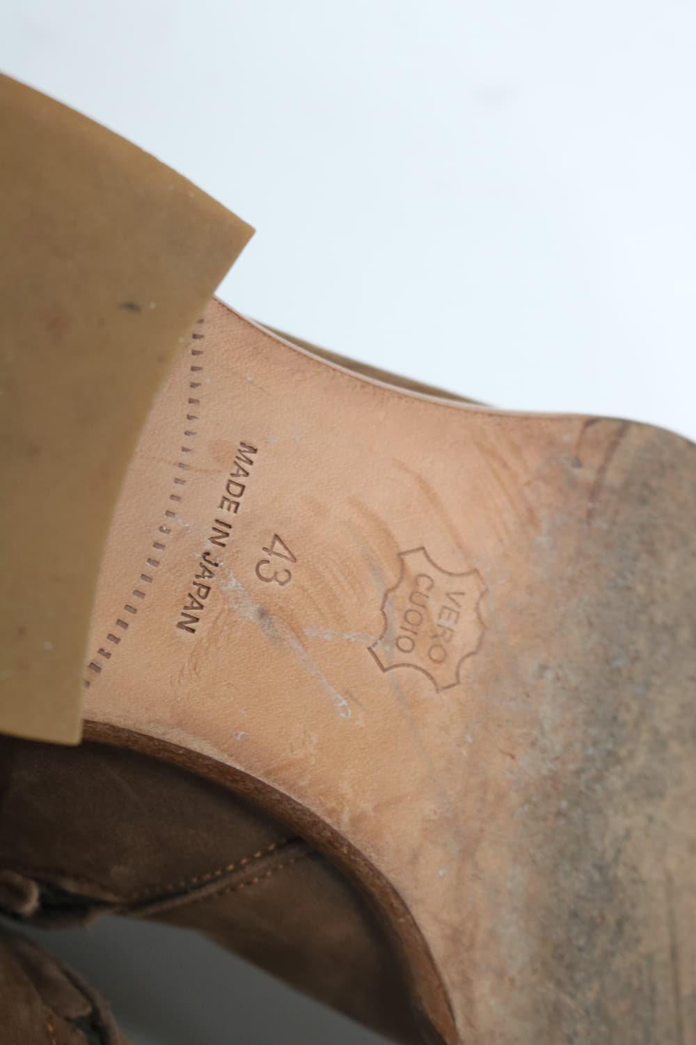 알프레도 바니스터 빈티지 브라운 스웨이드 사이드 집업 부츠 상품이미지9