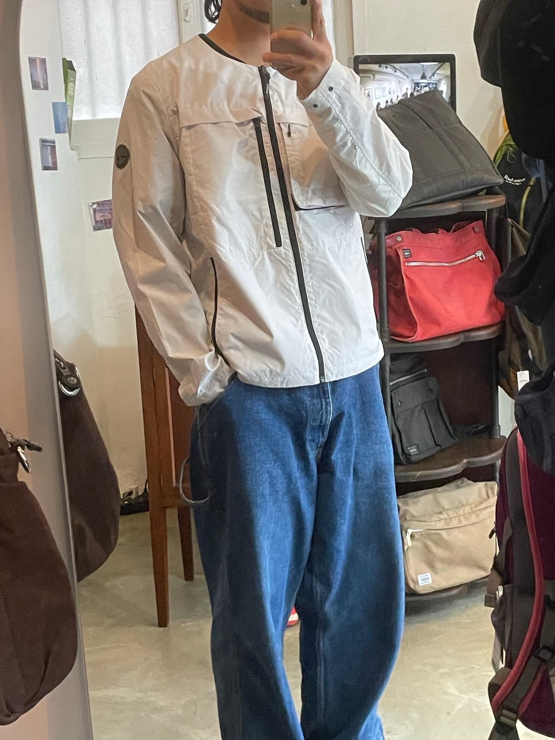 팀버랜드 바람막이 화이트 L 상품이미지7