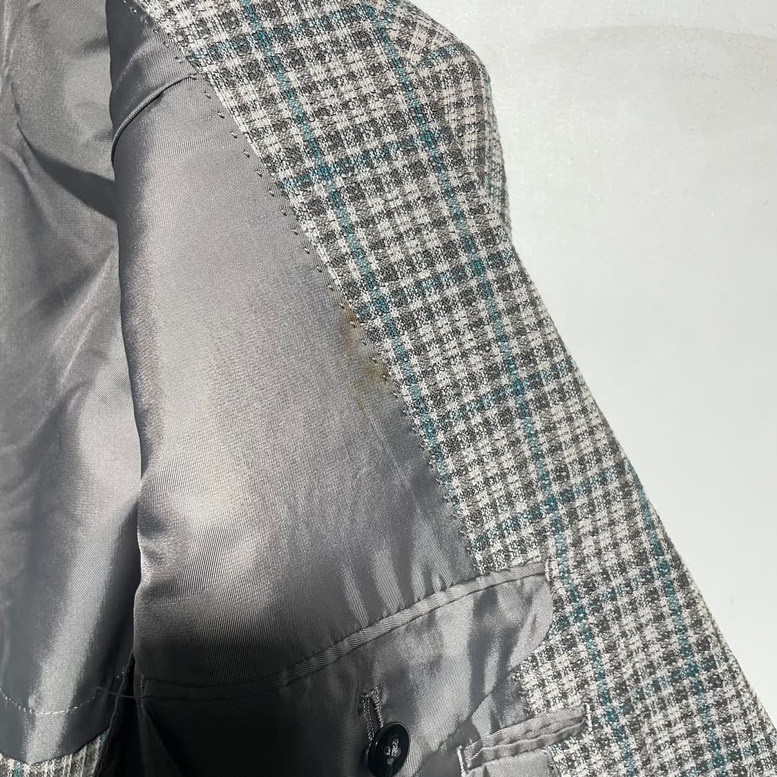 1990s 버버리 체크 블레이저 상품이미지6