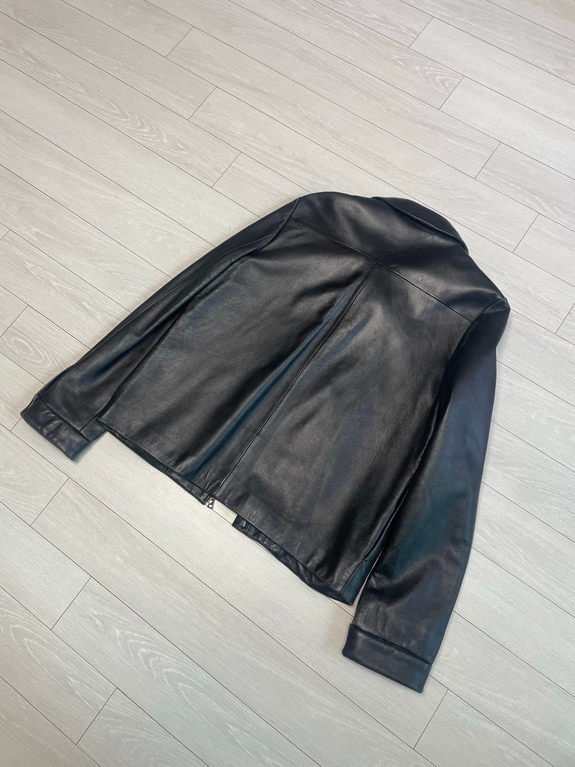 클럽모나코 램스킨 싱글 레더 자켓 상품이미지5