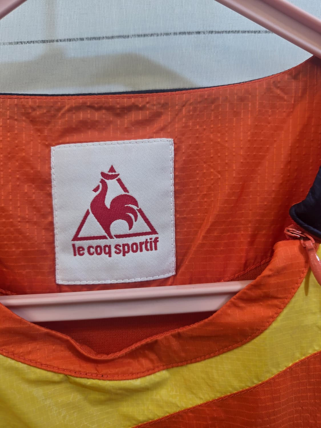 르꼬끄 스포르티브 오렌지 바람막이 상품이미지7