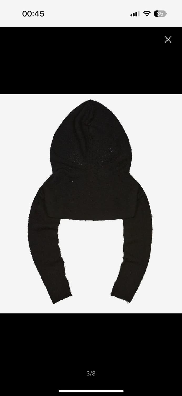 러브이즈트루 PY HOOD BOLERO(BLACK) 상품이미지2