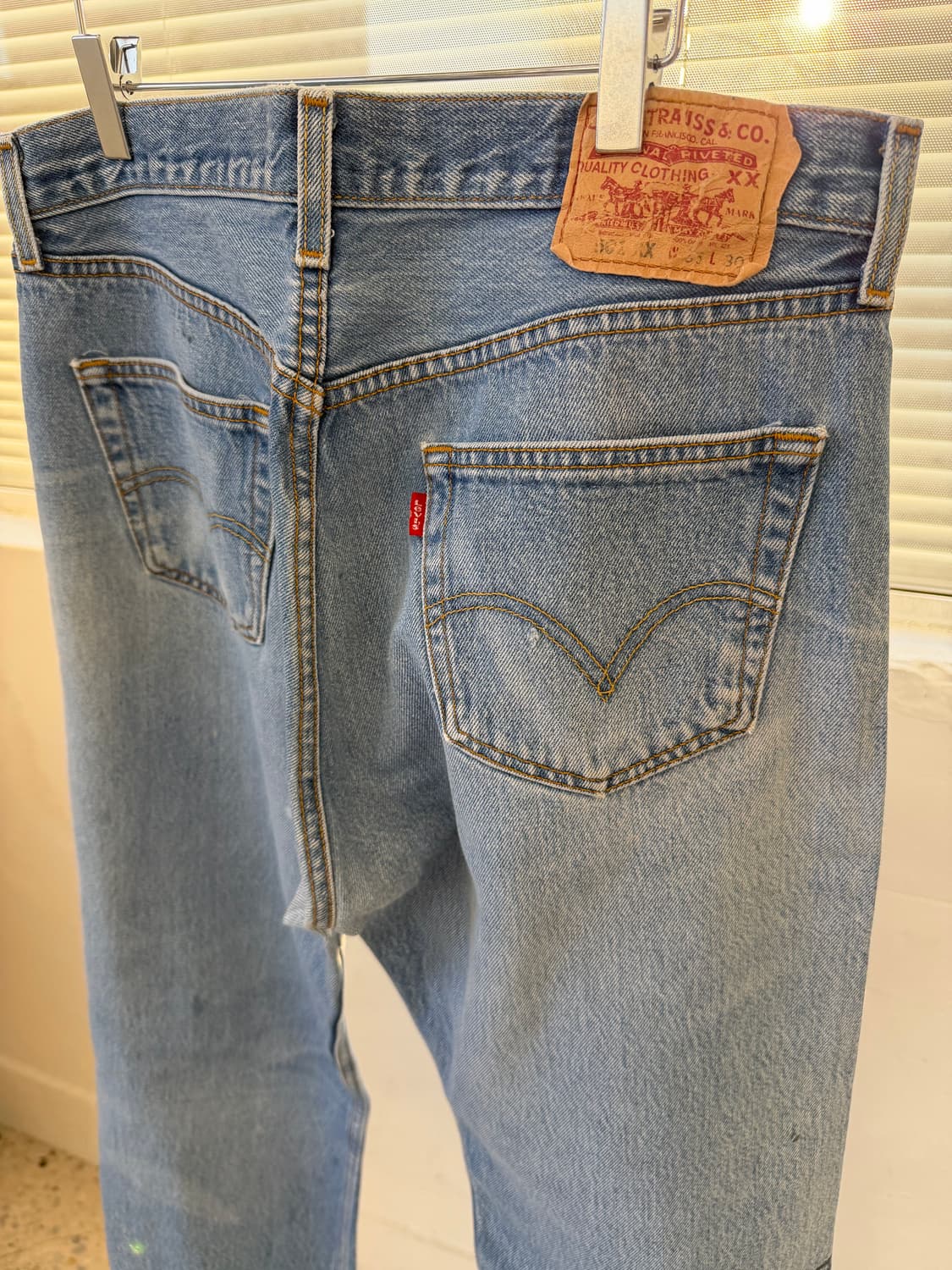 리바이스 501 vtg 데님 상품이미지9